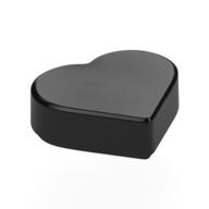 Tile 1 × 1 Heart Schwarz