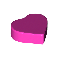 Tile 1 × 1 Heart