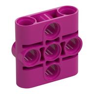 Technic Connector Beam 3 × 3 Magenta