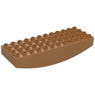 Duplo Brick 4 × 12 × 2 [Rocker] Medium Nougat
