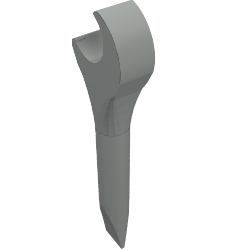 Tool Screwdriver and Spanner / Wrench Light Gray