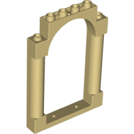 Panel 1 × 6 × 7 with 2 Columns and Arch