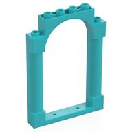 Panel 1 × 6 × 7 with 2 Columns and Arch Mittelazur