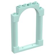 Panel 1 × 6 × 7 with 2 Columns and Arch Light Aqua