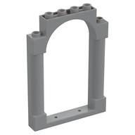Panel 1 × 6 × 7 with 2 Columns and Arch Hellblaugrau