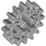 Technic Gear 16 Tooth with Round Holes [Old Style] Light Bluish Gray