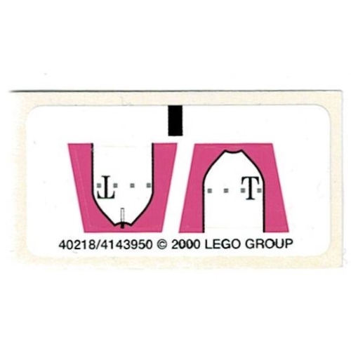Sticker Sheet for Sets 1196-1, 1197-1 [No Color/Any Color]