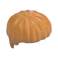 Hair Short Bowl Cut Earth Orange