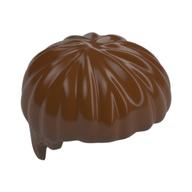 Hair Short Bowl Cut Reddish Brown