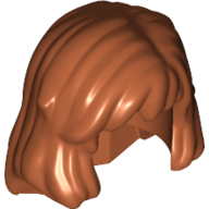 Hair Mid-Length Dark Orange
