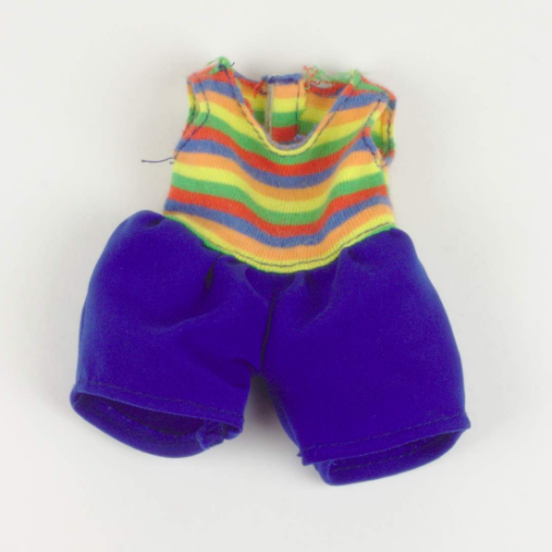 Duplo Pants with Rainbow Top Blue