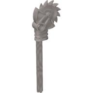 Large Figure Weapon Staff, Long Axle Circular Saw with Hole Perlhellgrau
