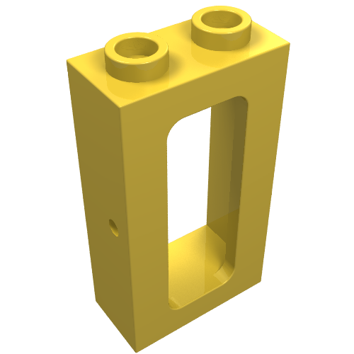 Fenster 1 × 2 × 3 Zug Gelb