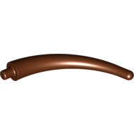 Animal Body Part / Plant, Tail / Claw / Horn / Branch / Tentacle, End Section Reddish Brown