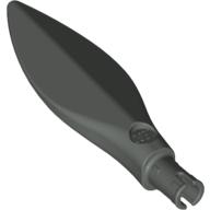 Animal Body Part, Dinosaur / Whale Flipper with Pin Dunkelgrau