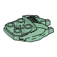 Animal / Creature Body Part, Dinosaur / Dragon, Foot Sand Green