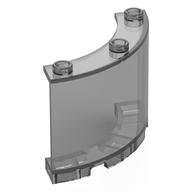 Panel 4 × 4 × 3 Quarter Cylinder Trans-Black