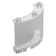 Panel 4 × 4 × 3 Quarter Cylinder Transparent