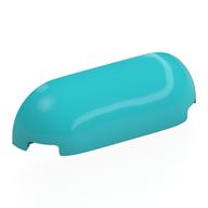Stein rund, gebogen dreifach 1 × 4 × 1 Mittelazur