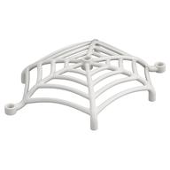 Insect Accessory, Spider Web, Dome Shaped with Bars, Holes in White