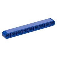 Technic Beam 1 × 9 Thick Blue
