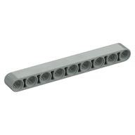 Technic Lochbalken 1 × 9 dick Hellgrau