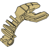 Large Figure Weapon, Disk Throwing Arm (Tohunga) Beige