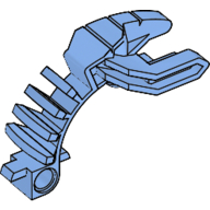 Large Figure Weapon, Disk Throwing Arm (Tohunga) Medium Blue