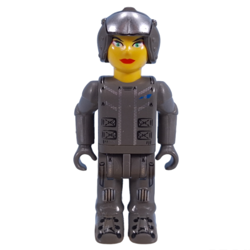 Juniors Midifig, Res-Q - Female, with Open Face Helmet Dunkelgrau