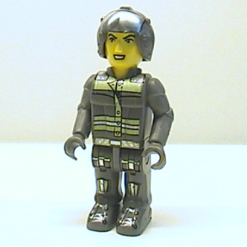 Juniors Midifig, Res-Q - Open Faced Helmet without Sunglasses Dunkelgrau