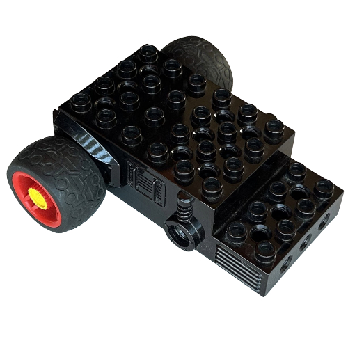 Duplo Toolo Car Base Unit for RC Dozer (2949) Schwarz