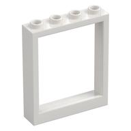Door Frame 1 × 4 × 4, no Holes White