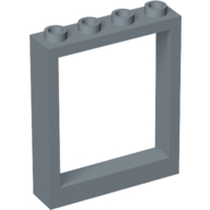 Door Frame 1 × 4 × 4, no Holes Sandblau