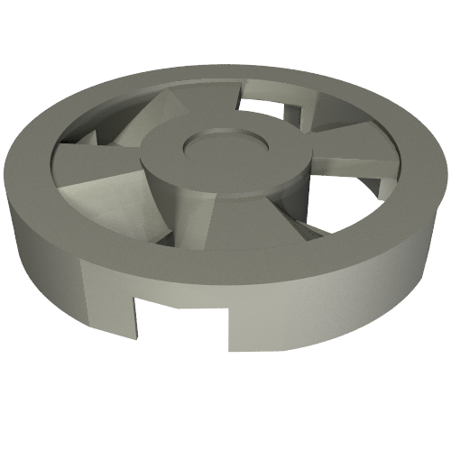 Weapon Disc Mattsilber