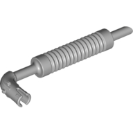 Exhaust Pipe with Technic Pin Hellblaugrau