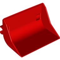 Duplo Bulldozer Bucket Red