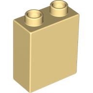 Duplo Brick 1 × 2 × 2 Light Yellow