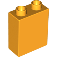 Duplo Brick 1 × 2 × 2 Bright Light Orange