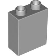 Duplo Brick 1 × 2 × 2 Light Bluish Gray