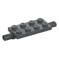 Plate Special 2 × 4 with Pins, Reinforced Dunkelblaugrau