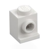 Brick Special 1 × 1 with Headlight White