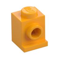 Brick Special 1 × 1 with Headlight Leuchtendes Hellorange