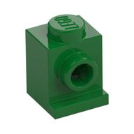 Brick Special 1 × 1 with Headlight Grün