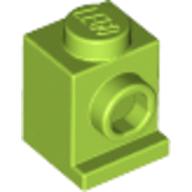 Brick Special 1 × 1 with Headlight Lime