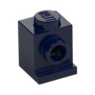Brick Special 1 × 1 with Headlight Dunkelblau