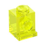 Brick Special 1 × 1 with Headlight Transparent-Neongrün
