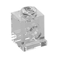 Brick Special 1 × 1 with Headlight Transparent