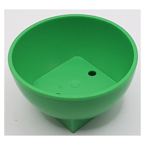 Duplo Ball Tube Base / Dish Bright Green