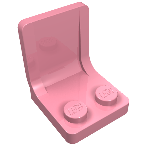 Seat / Chair 2 × 2 Pink