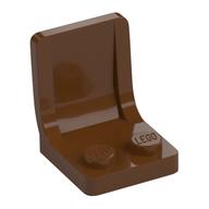 Seat / Chair 2 × 2 Reddish Brown